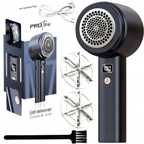 GOLARKA DO UBRAŃ TAPICERKI 8W AKUMULATOROWA +2 OSTRZA +LED +SUPER 3-SPEED na Arena.pl