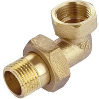 ZŁĄCZKA MOSIĘŻNA ŚRUBUNEK KĄTOWY ORING 1/2'' - H/ZM-19-015