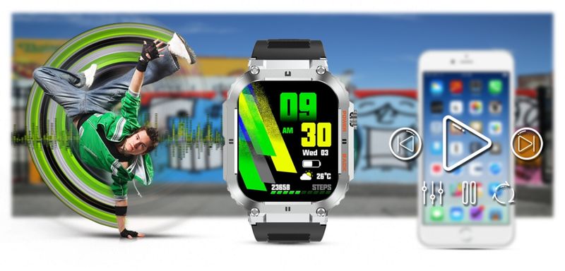 smartwatch gravity gt6-5 zdjęcie 14