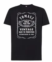 KOSZULKA MĘSKA 30 40 50 60 70 URODZINY PREZENT