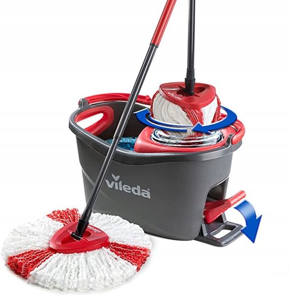 Wiadro i mop obrotowy Vileda Turbo 38 cm zdjęcie 7