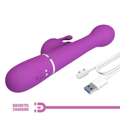Pretty Love - Dejon Purple, 7 Vibration Functions 4 Thrusting Settings 4 R na Arena.pl