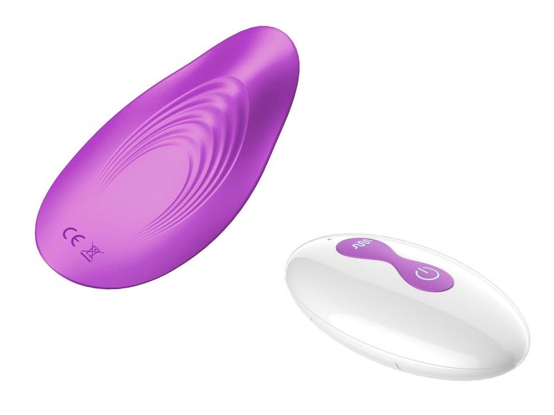 Ultrathin Wearable Remote Mini Vibe Purple zdjęcie 2