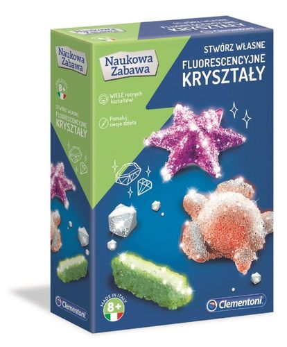 fluorescencyjne kryształy clementoni 5842 na Arena.pl