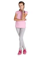 Legginsy dziewczęce grube z kieszonką szare 152 YOCLUB