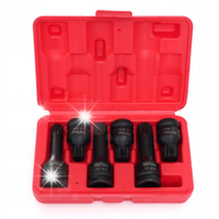 NASADKI UDAROWE 1/2" 6 szt. M14 M16 M18 WALIZKA KRAFT&DELE KD11761