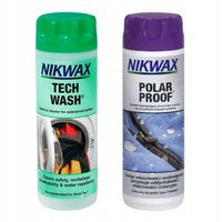 Środek czyszczący płyn Nikwax TWIN TECH & POLAR PROOF 300 ml