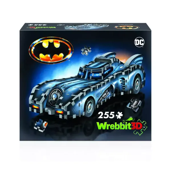 Wrebbit Puzzle 3D 255 el. Batmobil DC Comics zdjęcie 1
