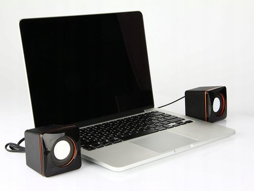 GŁOŚNIKI KOMPUTEROWE PC 2.0 JACK ZASILANIE USB na Arena.pl