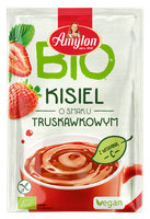 kisiel instant o smaku truskawkowym bezglutenowy bio 30 g - amylon