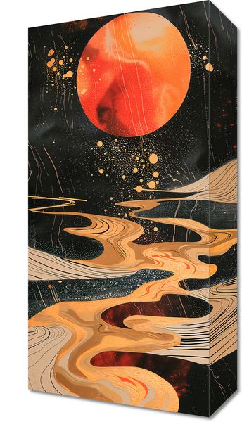 Obraz 20x40cm Planetarny Taniec zdjęcie 1