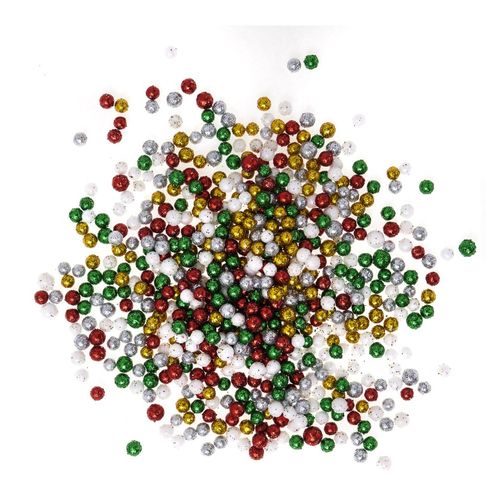 BROKATOWE KULECZKI STYROPIANOWE 8G ŚWIĄTECZNE DIST-091	DP CRAFT na Arena.pl