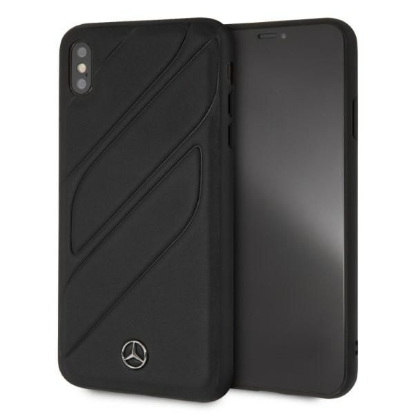 Etui Mercedes do iPhone XS Max, Czarny zdjęcie 1
