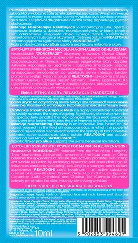 BIOTANIQE DERMOSKIN EXPERT BOTOLIFT MASKA AMPUŁKA 10 ML na Arena.pl