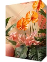 Obraz 20x30cm Pomarańczowy Raj