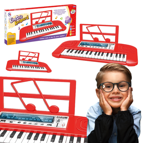 Elektryczne Organki Pianinko Keyboard Zestaw Muzyczny Instrument Dla Dzieci na Arena.pl