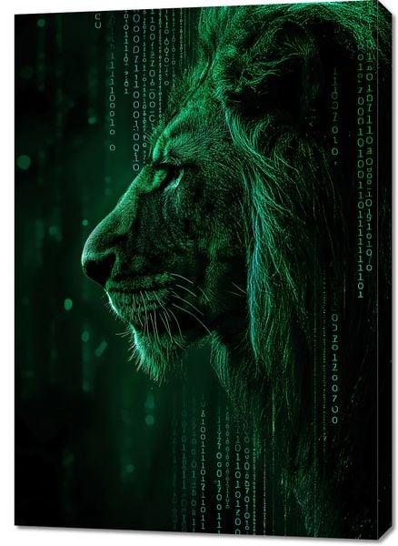 Obraz 70x100cm Kod Siły zdjęcie 1