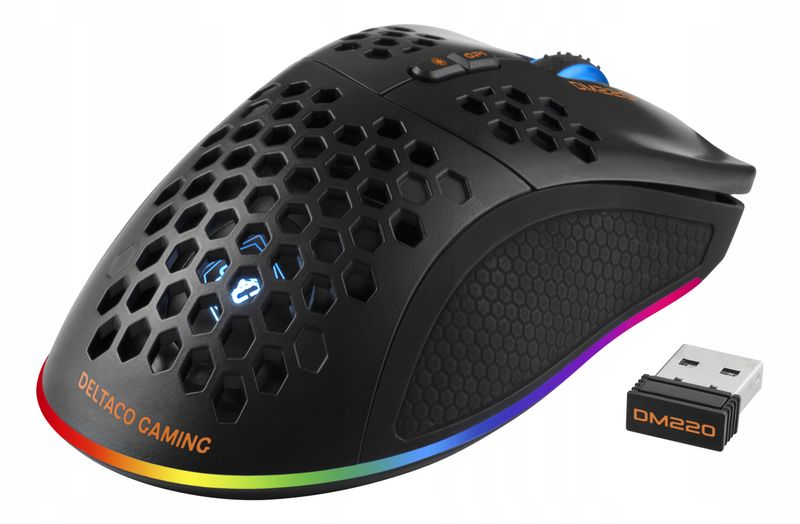 Myszka Deltaco GAM-120 2.4G/BT zdjęcie 6