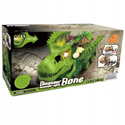 Auto transporter DINOZAUR interaktywny w zestawie z Quadem i motorem na Arena.pl