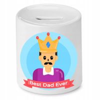 Skarbonka Dla Taty Best Dad Ever Najlepszy Tata Z Nadrukiem Ze Zdjęciem