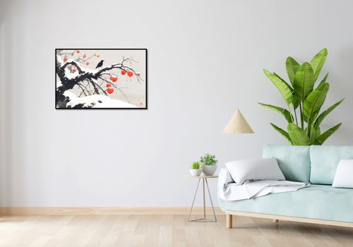 Plakat 86,4x56,8cm Wschodnia Akwarela na Arena.pl