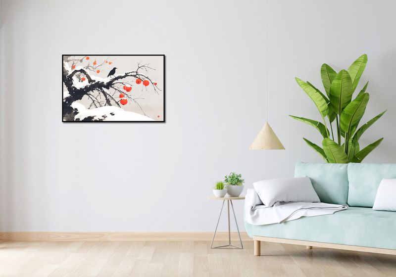 Plakat 86,4x56,8cm Wschodnia Akwarela zdjęcie 4