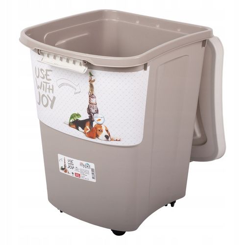 Pojemnik na karmę na kółkach Rotho ARCHIE 38L 18kg na Arena.pl