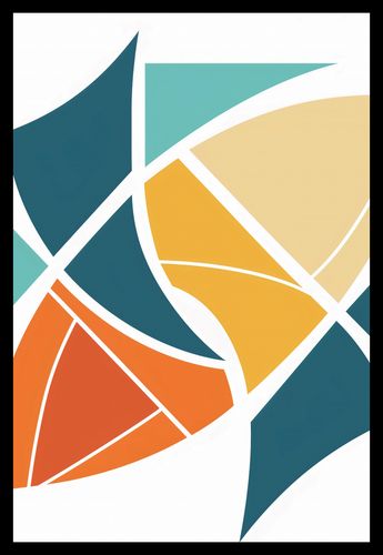 Plakat 61x90,5cm Geometria Wiatru na Arena.pl