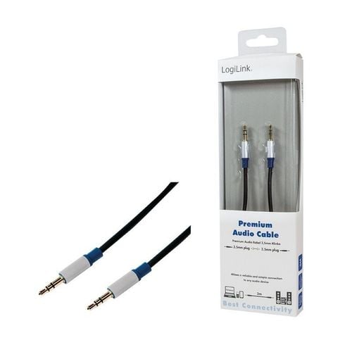 Kabel audio premium 3,5mm męski, 3m na Arena.pl
