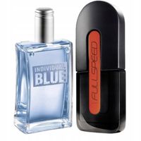 AVON Zestaw Męskich Zapachów INDIVIDUAL BLUE + FULL SPEED Perfumy Męskie