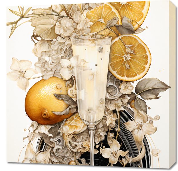 Obraz 70x70cm Esencja Cytrusów zdjęcie 1