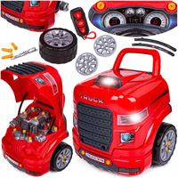 ZESTAW MAŁEGO MECHANIKA WARSZTAT MECHANIKA SAMOCHÓD DO ROZKRĘCANIA 61 EL