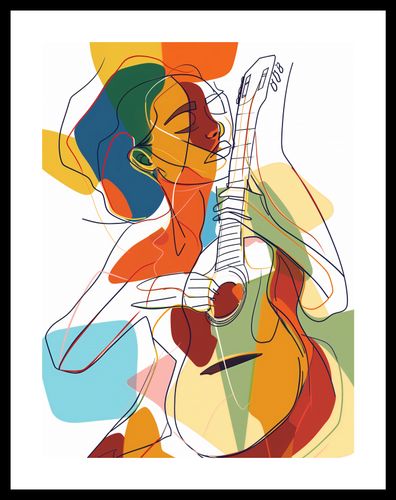 Plakat 30x40cm Wewnętrzna Muza na Arena.pl