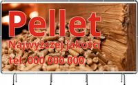 BANER REKLAMOWY 200x100 cm plandeka duży wybór różne wzory PELLET