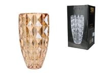 Wazon szklany mały - kolor bursztynowy