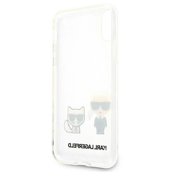 Etui Karl Lagerfeld do iPhone XS Max, Przezroczysty zdjęcie 7