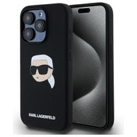 Etui Karl Lagerfeld do iPhone 15 Pro, Czarny, MagSafe