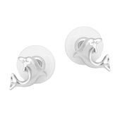 kolczyki delfiny (p6686ag)