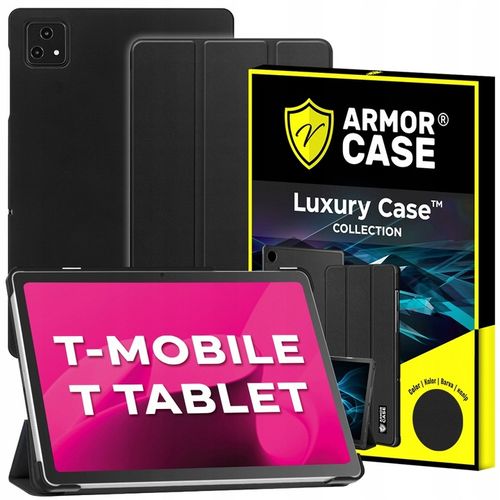 DEDYKOWANY CASE OCHRONNY LUX ETUI DO T-Mobile T Tablet TAB 5G 10.36" CZARNE na Arena.pl