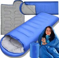 ŚPIWÓR TURYSTYCZNY WOJSKOWY KOŁDRA KAPTUR MUMIA CIEPŁY POKROWIEC ZIMOWY