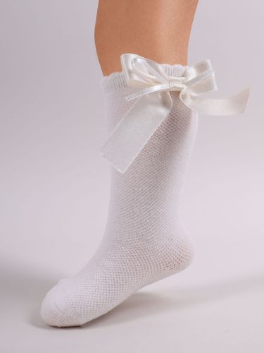 Podkolanówki dziewczęce bawełniane ażurowe 2PAK 12-18 miesięcy YOCLUB na Arena.pl