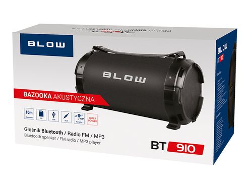 Głośnik Przenośny Bluetooth BAZOOKA BT910 BLOW na Arena.pl