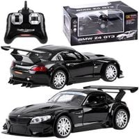 auto sportowe sterowane radiowo czarne bmw z4 pilot 1:24 rc0347