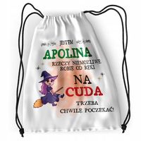 Plecak Dla Apoliny Sportowy Szkolny Worek Torba Z Nadrukiem Ze Zdjęciem