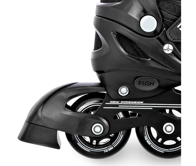 Rolki Regulowane RAVEN Drill Black 38-42 zdjęcie 3
