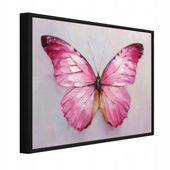 Obraz W Ramie Na Płótnie Do Sypialni Salonu Motyl 120x80