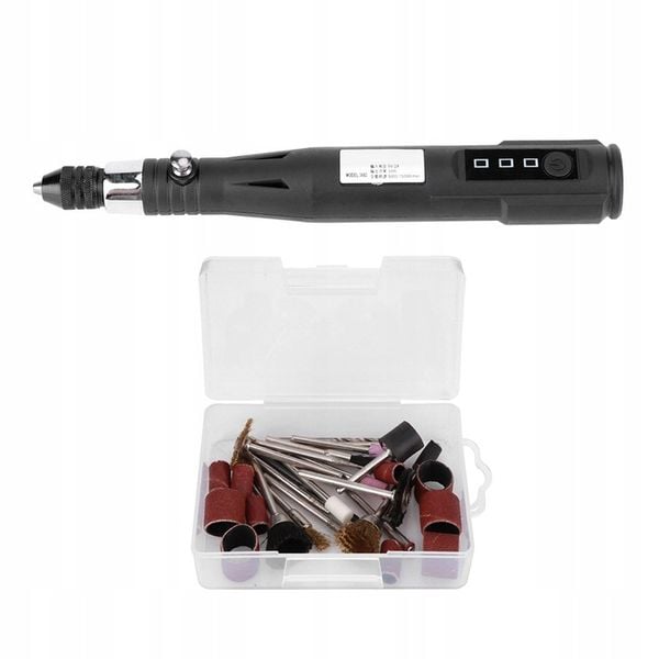 Elektryczna Mini Wiertarka Szlifierka Długopis zdjęcie 2
