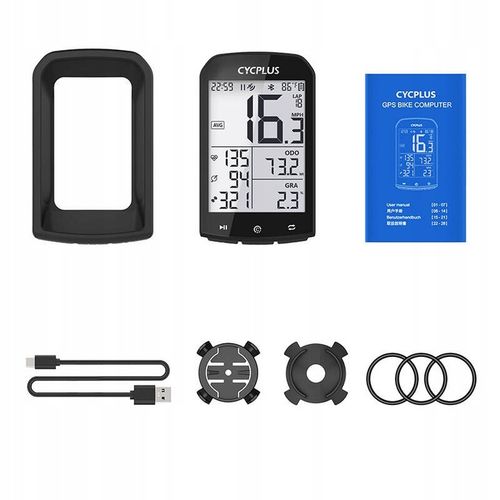 Cycplus Komputer Rowerowy Adv M1 V3.0 Bezprzewodowy Wodoodporny Gps Ant+ na Arena.pl