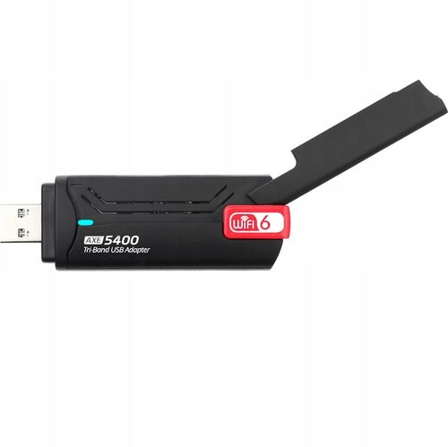 AXE5400 GIGABIT ANTENY KARTA SIECIOWA ADAPTER WiFi6E TRIBAND 5GHz 6GHz WPA3 na Arena.pl