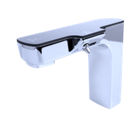 Bateria umywalkowa bezdotykowa Oltera z dozownikiem  chrom